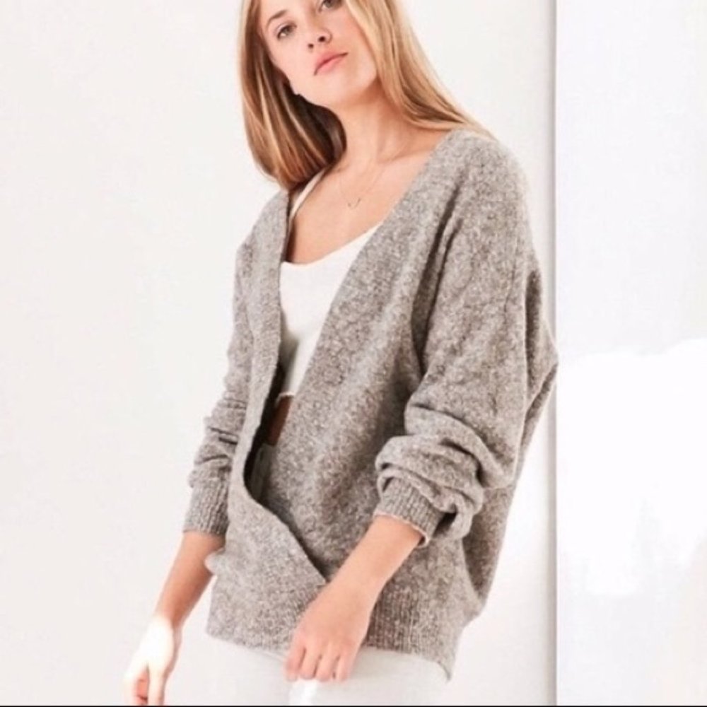 Silence+Noise Cozy Surplice Sweater
